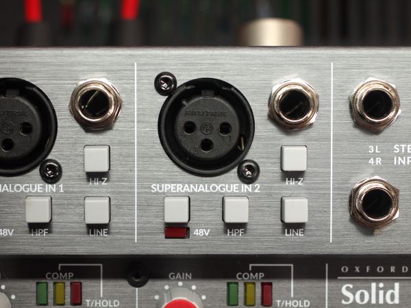SSL Six SuperAnalog マイクプリ